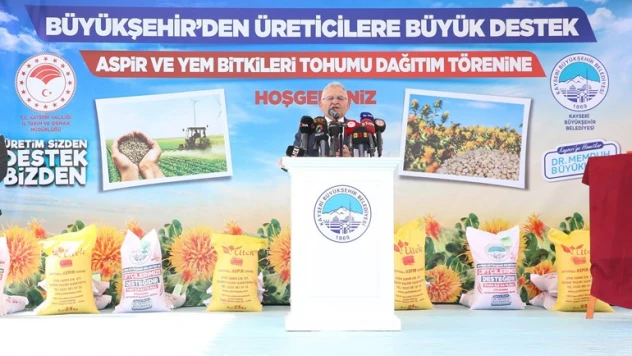 Tarıma 3 ayda 25 milyon TL'lik 3 bin ton tohum desteği yapıldı