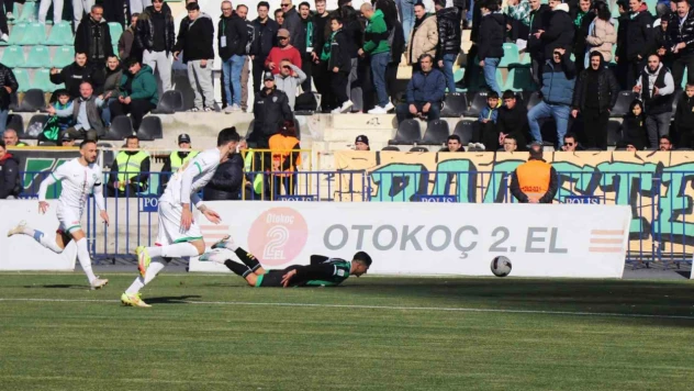 TFF 2. Lig: Denizlispor: 1 - Amedspor: 1