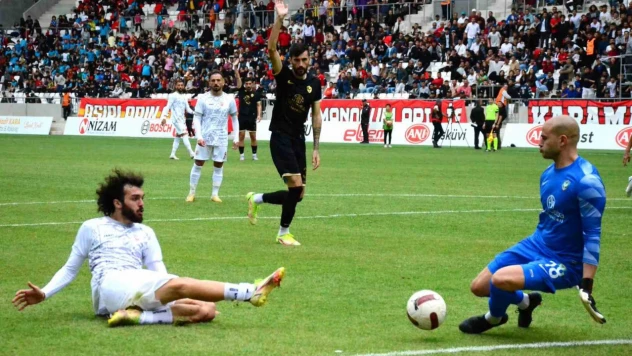 TFF 2. Lig: Karaman FK: 1 - Amed Sportif Faaliyetler: 2