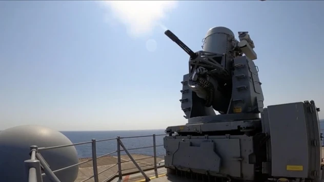 TGC Anadolu'da 'Phalanx Yakın Hava Savunma Sistemi Atışları' başarıyla gerçekleşti