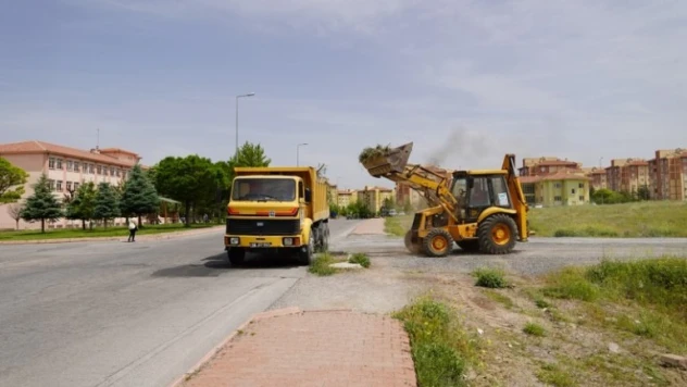 TOKİ'de toplu temizlik çalışması