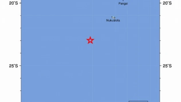 Tonga açıklarında 7.2 büyüklüğünde deprem