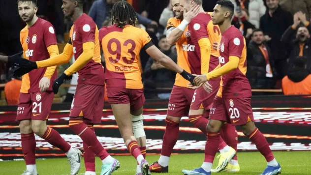 Trendyol Süper Lig: Galatasaray: 1 - Kayserispor: 0 (İlk yarı)