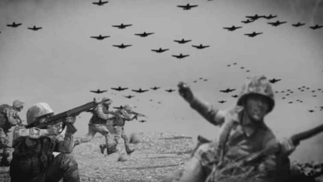 Uçaklardan paraşütlerle saman çuvalları, insan maketleri atarak düşmanı yanılttık