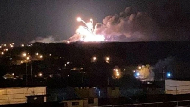 Ukrayna, Rusya'nın Belgorod kentinde mühimmat deposunu vurdu