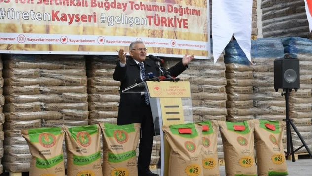 Üreticiye tohum desteği sürüyor