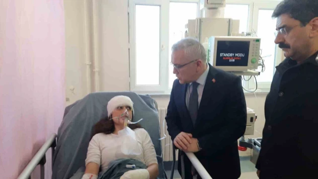 Vali Şimşek, patlamadan dolayı yaralananların hayati tehlikelerinin bulunmadığını açıkladı