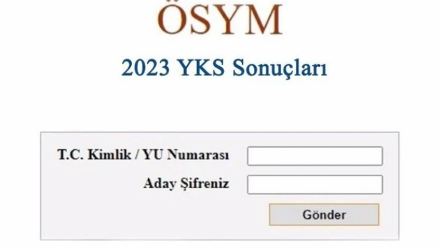 YKS sınav sonuçları 2023 açıklandı