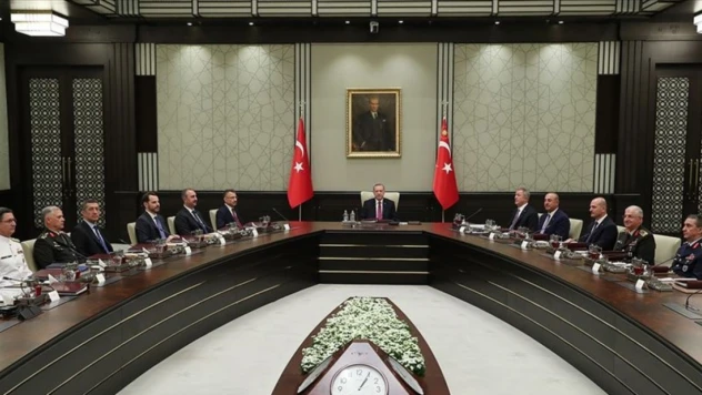 Yüksek Askeri Şura (YAŞ), Cumhurbaşkanı Recep Tayyip Erdoğan başkanlığında  Beştepe'de toplandı.