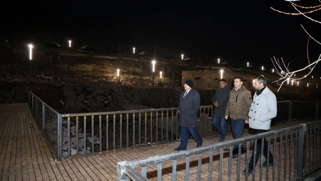 Zincidere 100. Yıl Mesire Alanı Gece Işıl Işıl