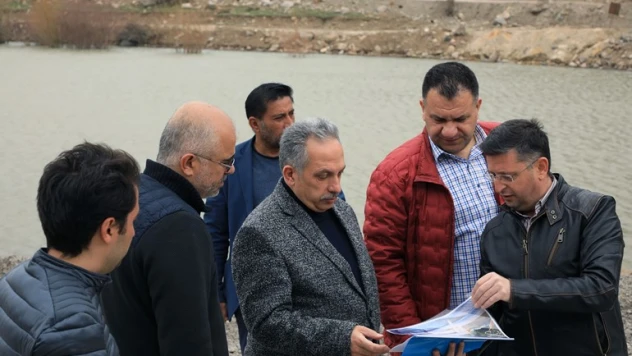 Zincidere Göleti'nde çalışmalar hızlandı