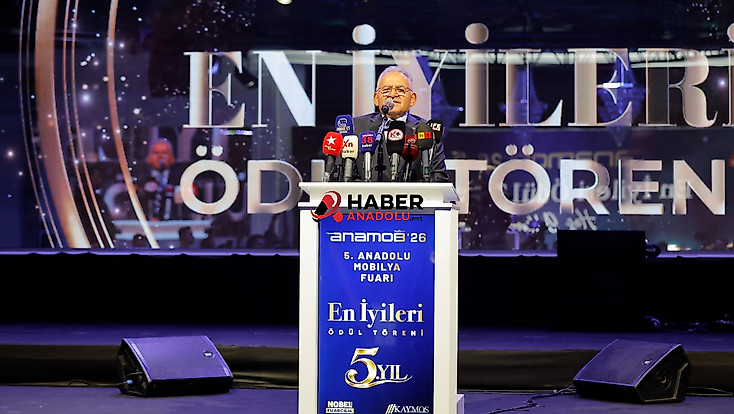 Büyükkılıç, mobilya fuarında firmalarla bir araya geldi