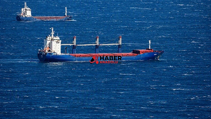 Silivri açıklarında iki gemi çarpıştı