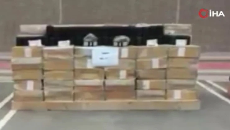 1 ton patlayıcı ele geçirildi