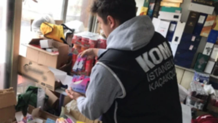 10 milyon lira değerinde kaçak ürün ele geçirildi
