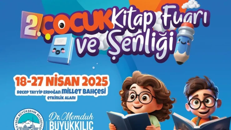 2'nci Çocuk Kitap Fuarı ve Şenliği Başlıyor