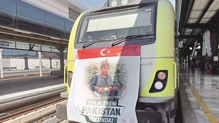 3. İyilik Treni Pakistan için yola çıkıyor
