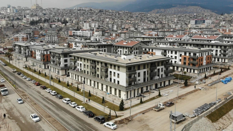 6 Şubat depremlerinin ardından başlatılan çalışmalar aralıksız sürüyor.