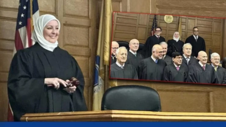 ABD'nin ilk başörtülü yargıcı göreve başladı
