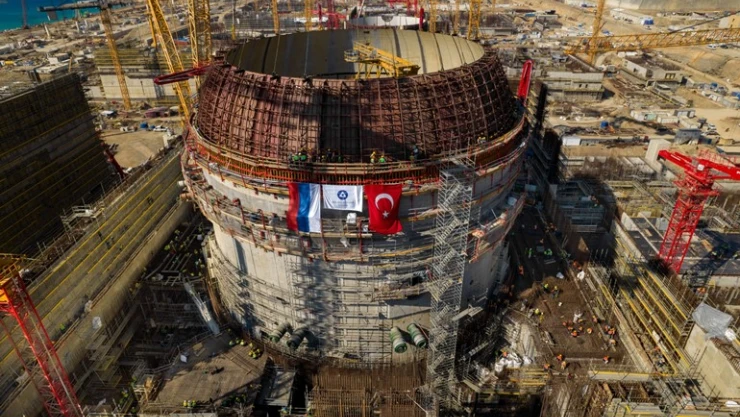 Akkuyu NGS'de test edilecek nükleer yakıt simülatörleri Türkiye'ye gönderildi