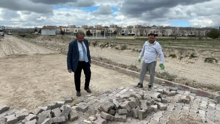 Avanos Belediye Başkanı Sarıtaş Belediye Çalışmalarını Yerinde İnceledi