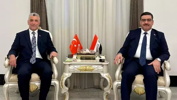Bakan Bolat, Irak Ticaret Bakanı El-Greyri ile bir araya geldi
