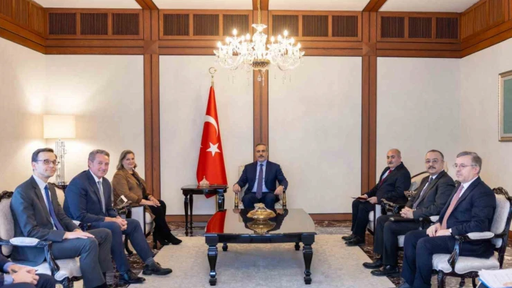 Bakan Fidan, ABD Dışişleri Bakan Yardımcısı Vekili Victoria Nuland'ı kabul etti