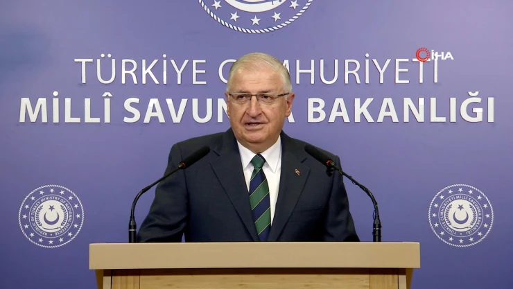 Bakan Güler: Terör örgütüne ağır darbe vurulmuş, artık örgütün hareket kabiliyeti bitme noktasına getirilmiştir