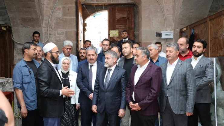 Bakan Nebati'den Develi'ye ziyaret