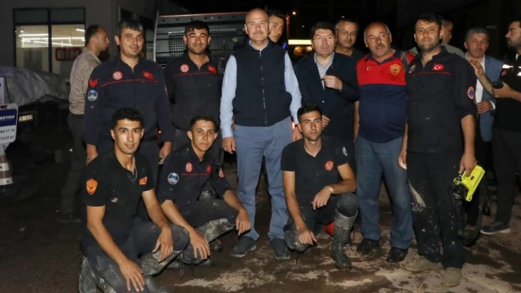 Bakan Soylu ve Karaismailoğlu'ndan Kayseri ekibine teşekkür