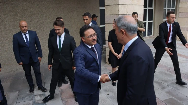 Bakanlar Nebati ve Akar'dan Kayseri Valiliği'ne ziyaret