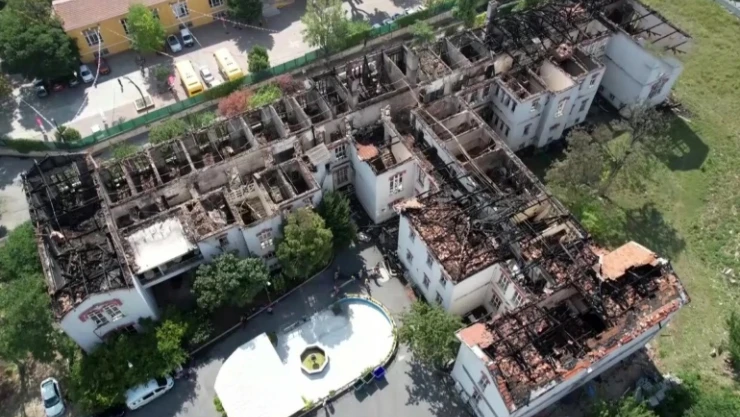 Balıklı Rum Hastanesi'nde çıkan yangına ilişkin soruşturma başlatıldı