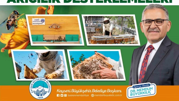 Başkan Büyükkılıç: 800 adet arılı kovan dağıtacağız