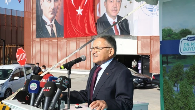 Başkan Büyükkılıç'ın dua alan projesi Türkiye'de örnek gösteriliyor