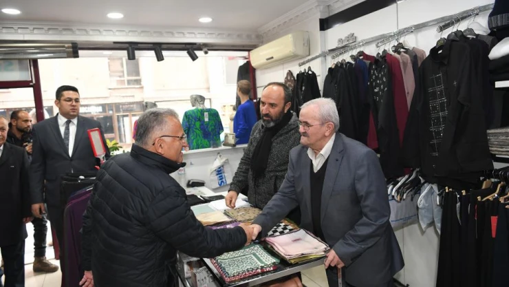 Başkan Büyükkılıç, Önce insan der, bağrımıza basarız