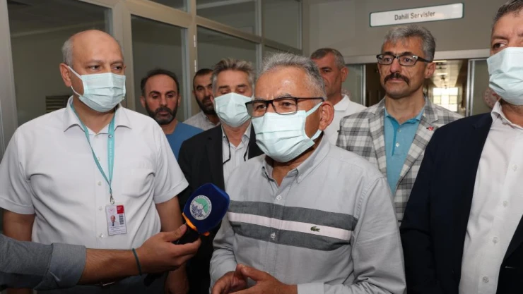 Başkan Büyükkılıç: Sağlık alanında yapılan yatırımlar yüz akımız olmuştur