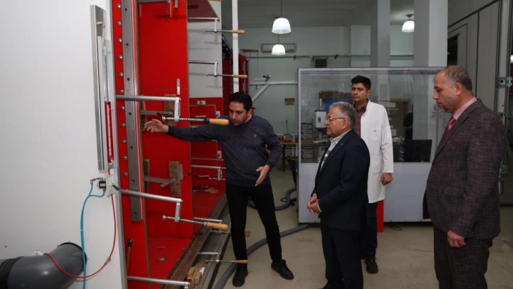 Başkan Büyükkılıç'tan TSE Bölge Müdürlüğü'ne ziyaret