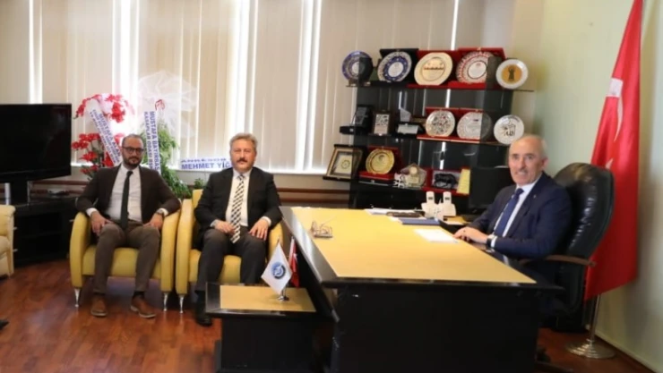Başkan Palancıoğlu'ndan KESOB Başkanına hayırlı olsun ziyareti