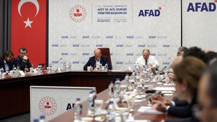 Bilim insanları AFAD Kriz Merkezi'nde