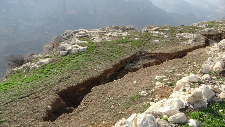 Bin 400 metre rakımda ürküten görüntü