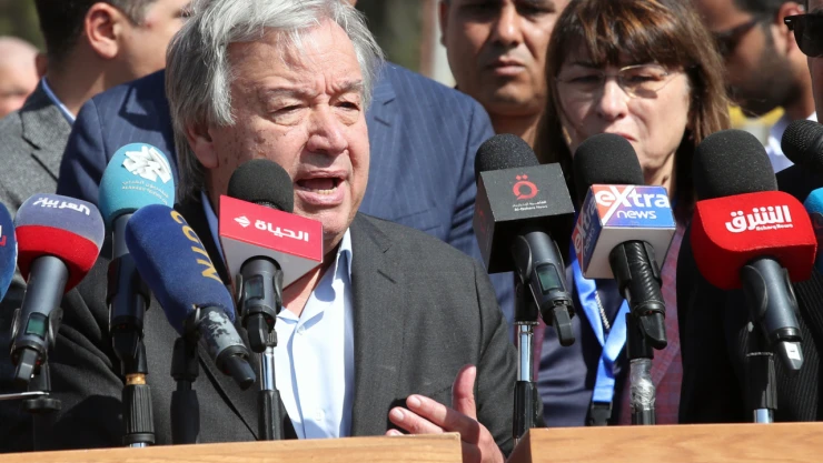 BM Genel Sekreteri Guterres, Refah Sınır Kapısı'nda