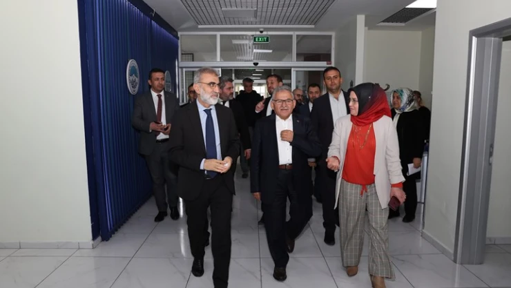 Büyükkılıç, KAYMEK Akademi'de İncelemelerde Bulundu