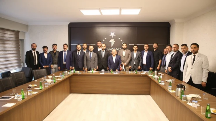 Büyükkılıç, TÜMSİAD'ın genç sanayici ve iş adamları ile buluştu