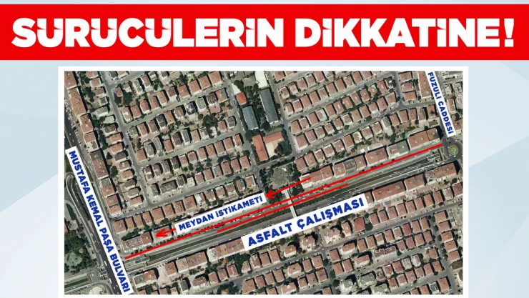 Büyükşehir'den Önemli Duyuru
