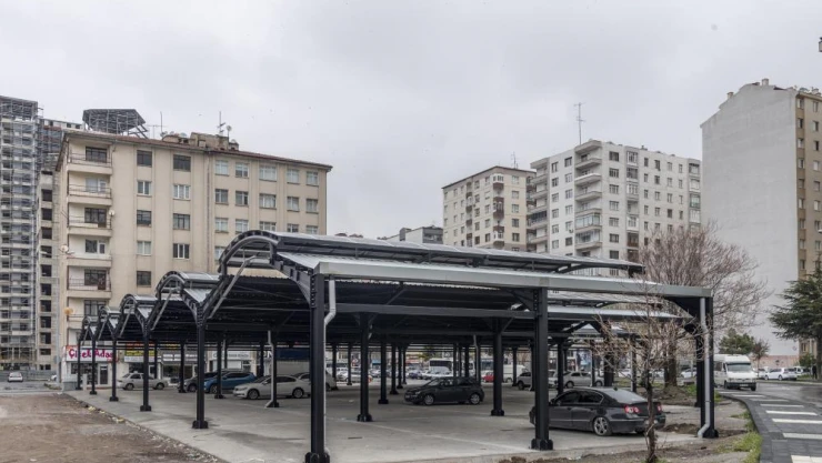 Büyükşehir'in Sahabiye Pazaryeri'nde sona gelindi