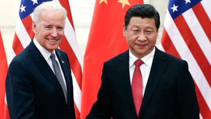 Çin Devlet Başkanı Xi, ABD Başkan Yardımcısı Harris ile görüştü