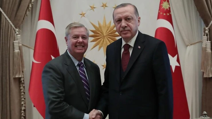 Cumhurbaşkanı Erdoğan, ABD'li Cumhuriyetçi Senatör Risch'i kabul etti