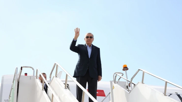 Cumhurbaşkanı Erdoğan BAE'ye gitti