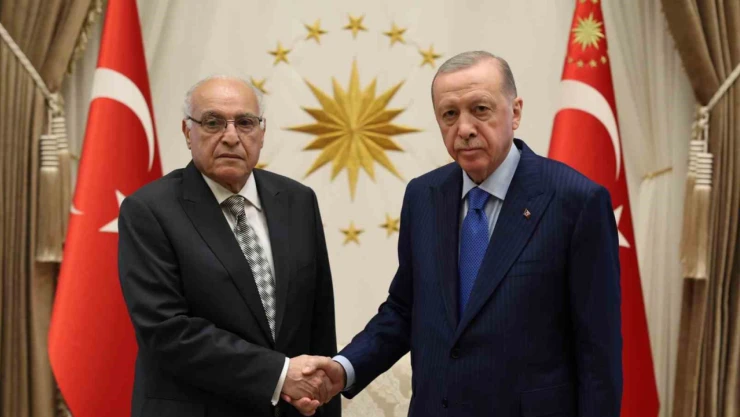 Cumhurbaşkanı Erdoğan, Cezayir Dışişleri Bakanı Attaf'ı kabul etti