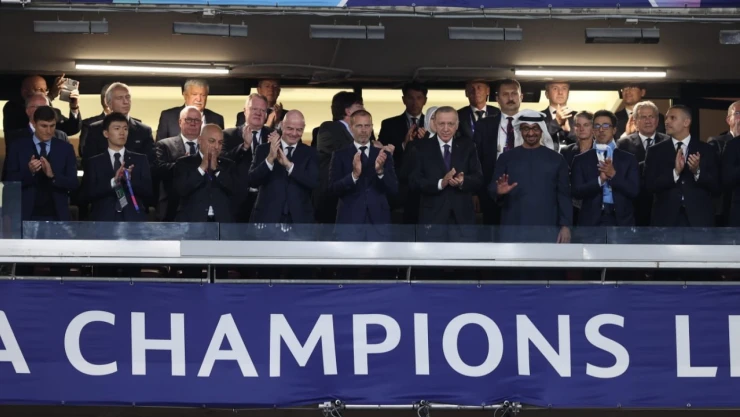 Cumhurbaşkanı Erdoğan'dan Şampiyonlar Ligi şampiyonu Manchester City'e tebrik